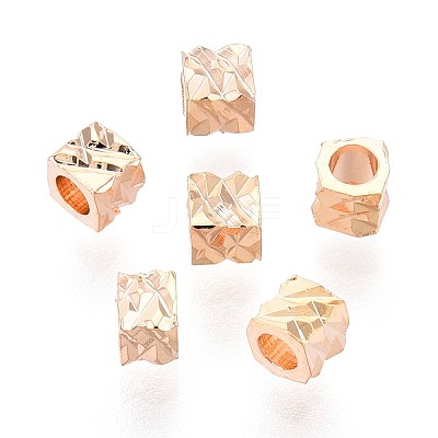 Brass Spacer Beads KK-T075-70G-1