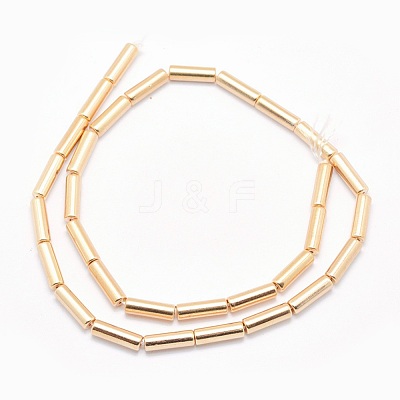 Electroplate Non-magnetic Synthetic Hematite Beads Strands G-L485-18-LG-1