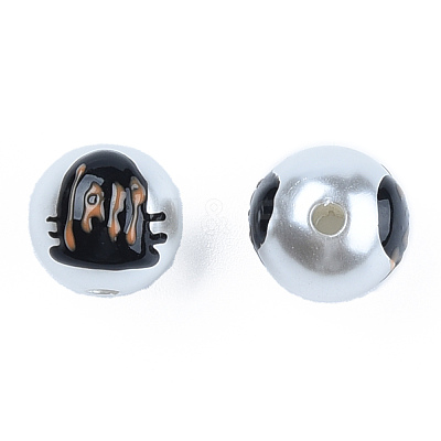 ABS Plastic Imitation Pearl Beads KY-N015-149-1