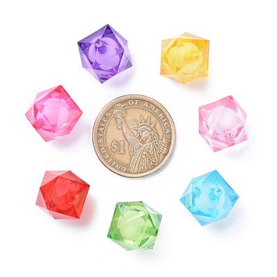 Transparent Acrylic Beads TACR-S112-16mm-M-1