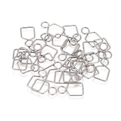 304 Stainless Steel Chandelier Connectors Clips Pins STAS-WH0014-51-1