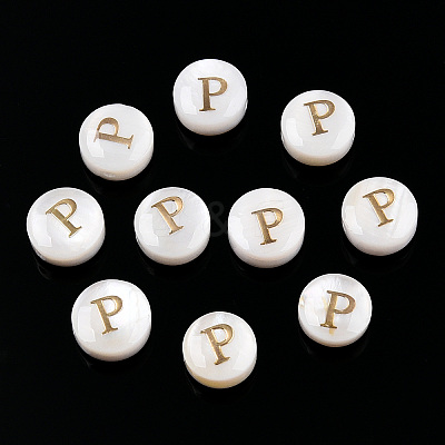 Natural Freshwater Shell Beads SHEL-N036-01P-1