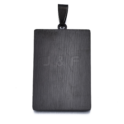201 Stainless Steel Pendants LS-STAS-S105-LA461-7-1