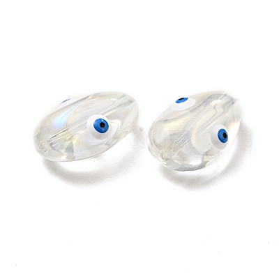 Transparent Glass Beads GLAA-F121-08J-1