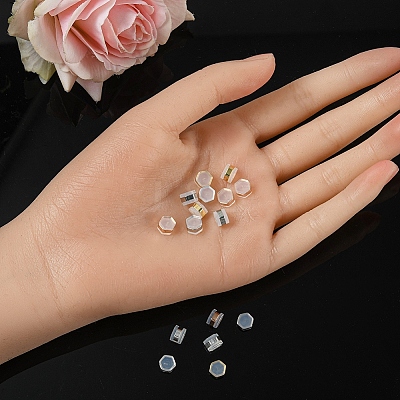 16Pcs 4 Colors Silicone Ear Nuts SIL-YW0001-02-1