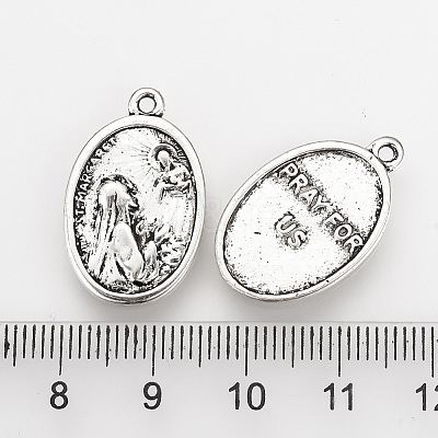 Tibetan Style Alloy Pendants LS-X-TIBE-Q078-09AS-RS-1
