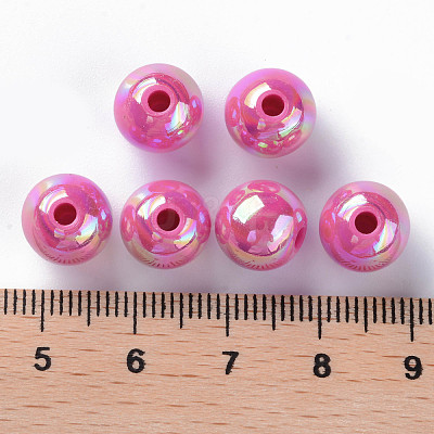 Opaque Acrylic Beads MACR-S370-D10mm-A13-1