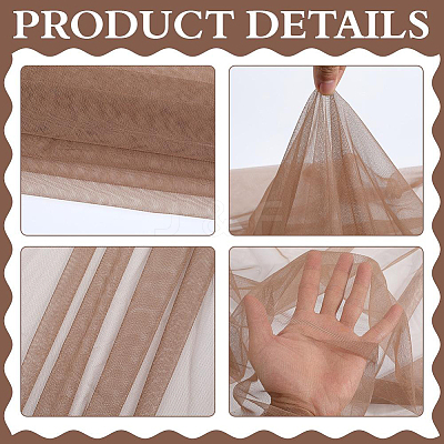 Polyester Mesh Fabric DIY-WH20012-26B-1