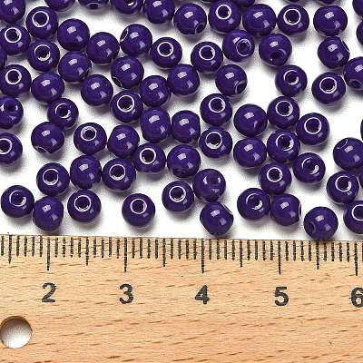 Opaque Colours Glass Seed Beads SEED-C001-02B-01-1