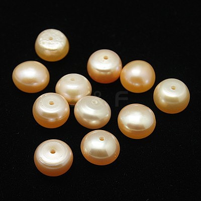 Grade AA Natural Cultured Freshwater Pearl Beads PEAR-D001-6.5-7-1AA-1