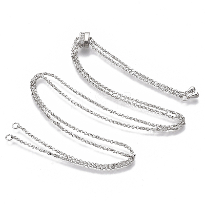 Brass Necklaces Making LS-KK-S061-162P-1