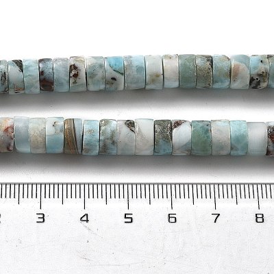Natural Larimar Beads Strands G-Q024-B03-05-1