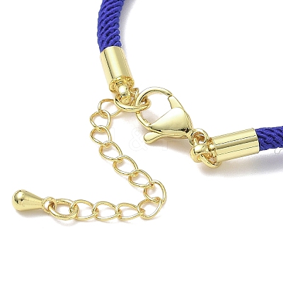3MM Nylon Milan Cord Necklace Making NJEW-H084-01G-30-1