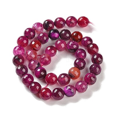 Natural Agate Beads Strands G-M437-C01-01P-1
