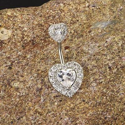 304 Stainless Steel Belly Rings WGE61B2-01-1