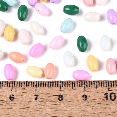 Baking Paint Glass Seed Beads SEED-T007-15M-1