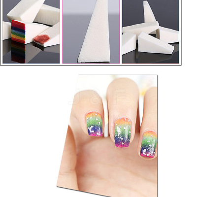 Nail Art Gradient Sponge Stamp MRMJ-T010-090-1
