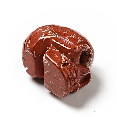Halloween Natural Red Jasper Display Decorations DJEW-K015-32-1