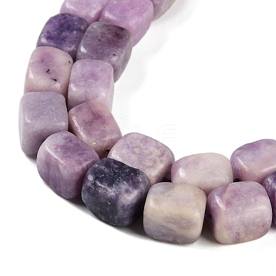 Natural Lepidolite Beads Strands G-M403-D06-01-1
