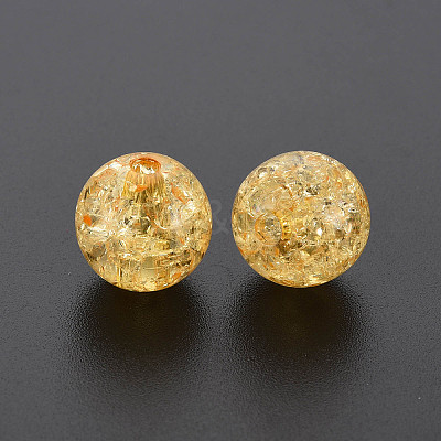 Transparent Crackle Acrylic Beads LS-MACR-S373-66A-N13-1