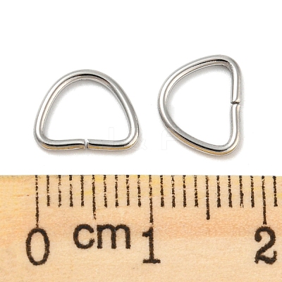 Non-Tarnish 304 Stainless Steel D Rings STAS-Z048-02B-1