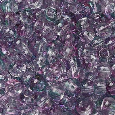 Transparent Colours Glass Round Beads SEED-F006-05A-12-1