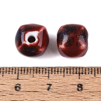 Vintage Handmade Porcelain Beads PORC-N013-18-20-1