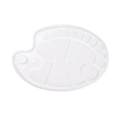 DIY Painting Palette Silicone Molds DIY-K058-05-1