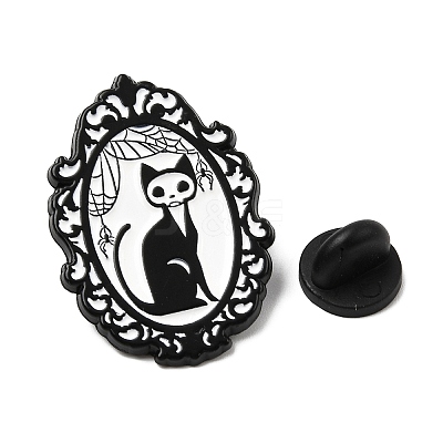 Oval Enamel Pins LS-JEWB-I059-02EB-01-1