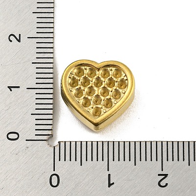 304 Stainless Steel Beads Rhinestone Settings LS-STAS-A091-06G-1