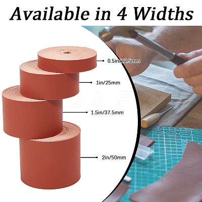 2M Flat Microfiber Imitation Leather Cord FIND-WH0420-75C-04-1