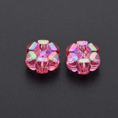 Transparent Acrylic Beads MACR-S373-06-C08-1