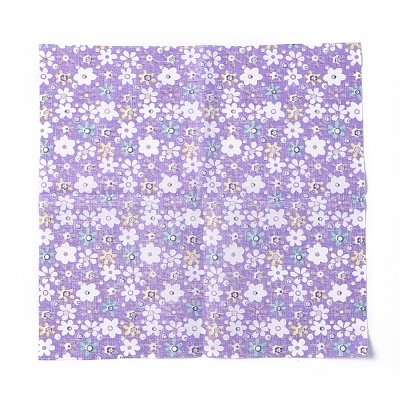 Printed Cotton Fabric AJEW-WH0021-62A-1