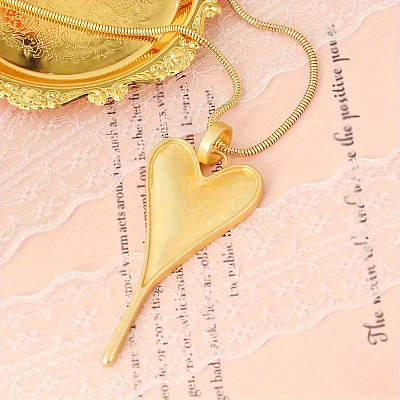 Bohemian Style Heart Alloy Pendant Necklaces for Women FS-WG80BF4-02-1