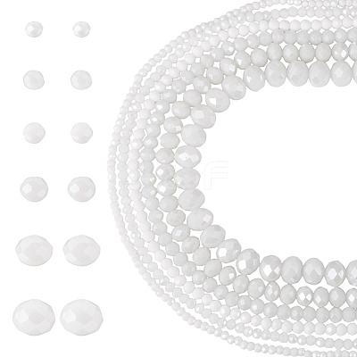 6 Strands 6 Styles Electroplate Glass Beads Strands EGLA-TADJ0001-02D-1