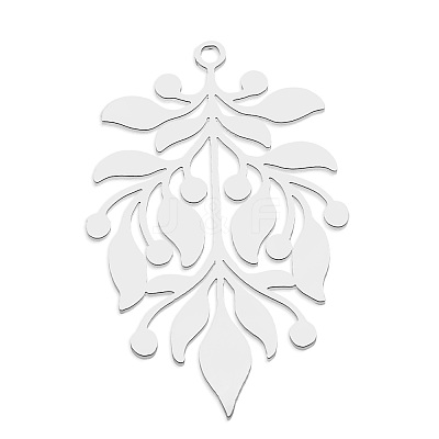 Non-Tarnish 201 Stainless Steel Pendants STAS-S105-LA781-1-1