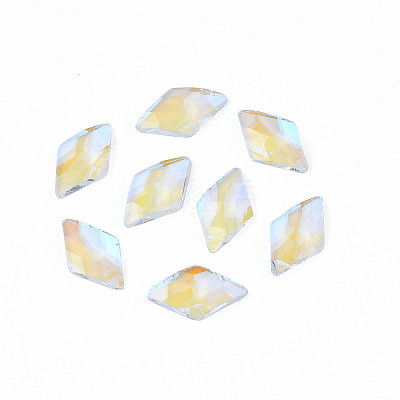 Glass Rhinestone Cabochons MRMJ-N027-021A-1