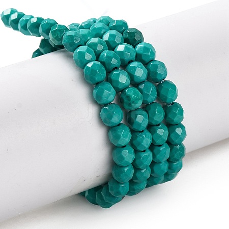 Natural Howlite Beads Strands G-C025-02C-08-1