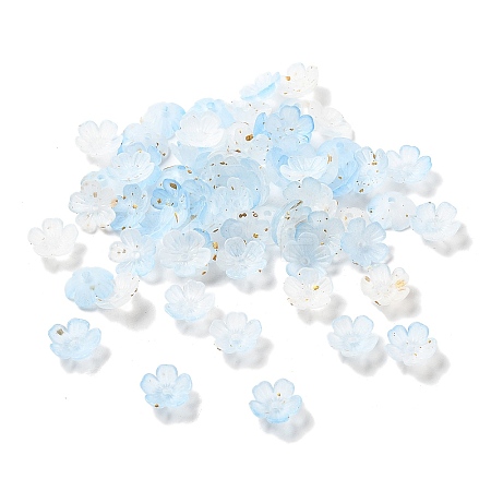 Acrylic Bead Caps OACR-Z028-03F-1