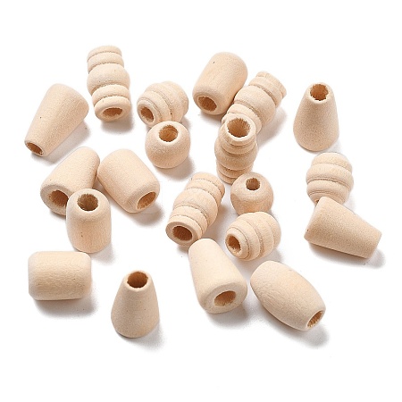 Maple Wood Beads WOOD-G023-08-1