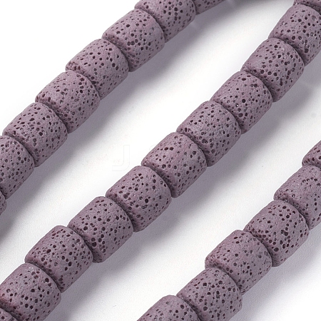 Natural Lava Rock Beads Strands G-F671-04B-06-1