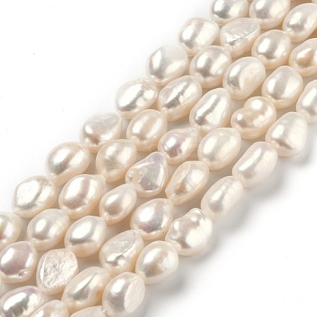 Grade AA Natural Cultured Freshwater Pearl Beads Strands PEAR-L033-38D-1
