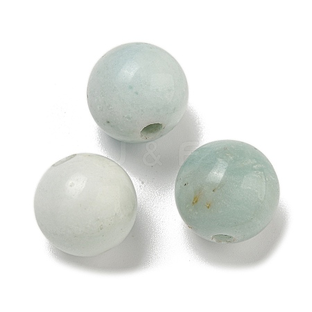 Natural Flower Amazonite Beads G-G147-01B-1