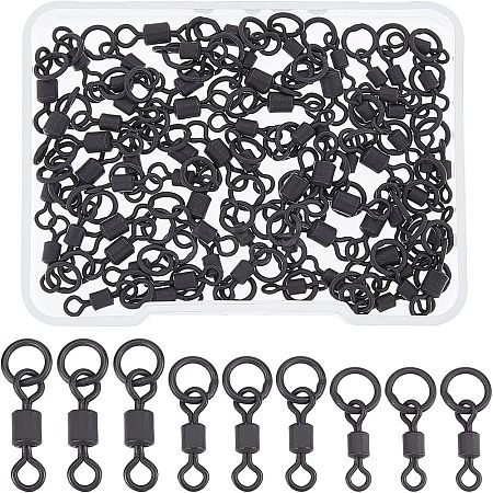 75Pcs 3 Style Brass Fishing Rolling Bearing Connector FIND-FH0003-28-1