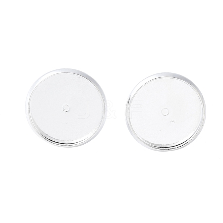 Brass Ear Studs Settings LS-IFIN-Q005-S-1