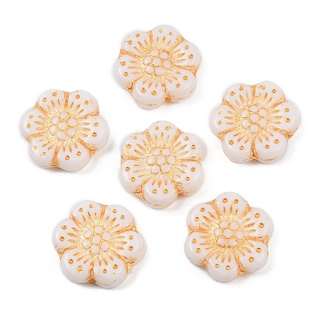 Bohemia Czech Pressed Glass Beads GLAA-I061-08A-1