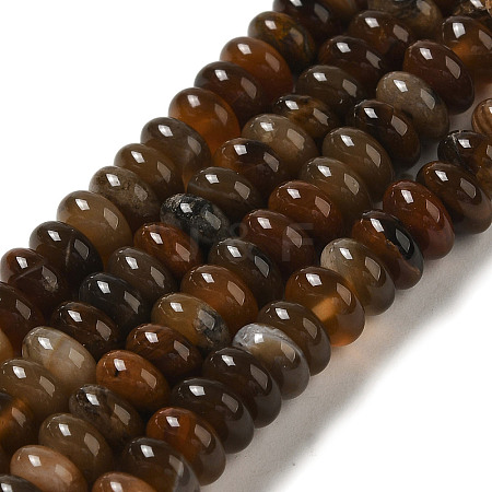 Natural Red Agate Beads Strands G-NH0017-D02-02-1