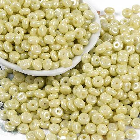 Opaque Colours Luster Glass Seed Beads X1-SEED-P008-01C-08-1