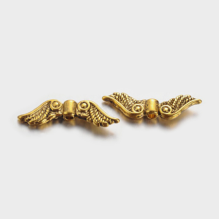 Tibetan Style Alloy Beads TIBEB-LF10271YKG-AG-LF-1