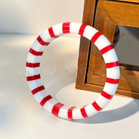 Resin Bangles BJEW-H600-58A-02-1